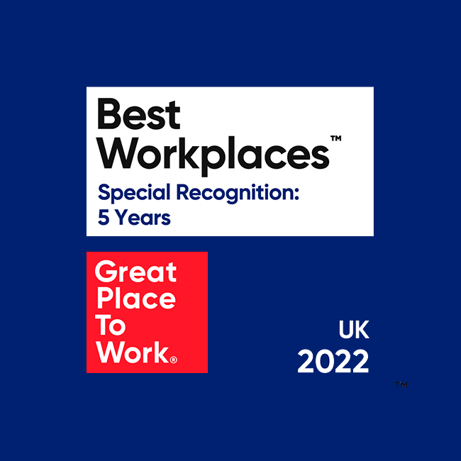 Great Place to Work Logo 2022 - Website