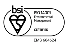 BSI Environmental Management certification.