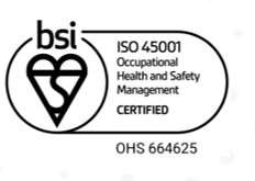 BSI Occupational Health and Safety Management certification.