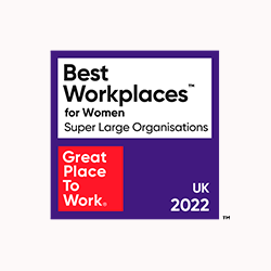 Great Place to Work for Women, Super Large Organisation Logo